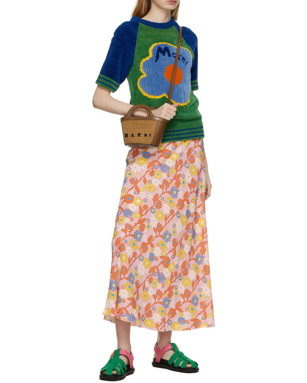 Tropicalia Logo Embroidered Micro Tote Bag