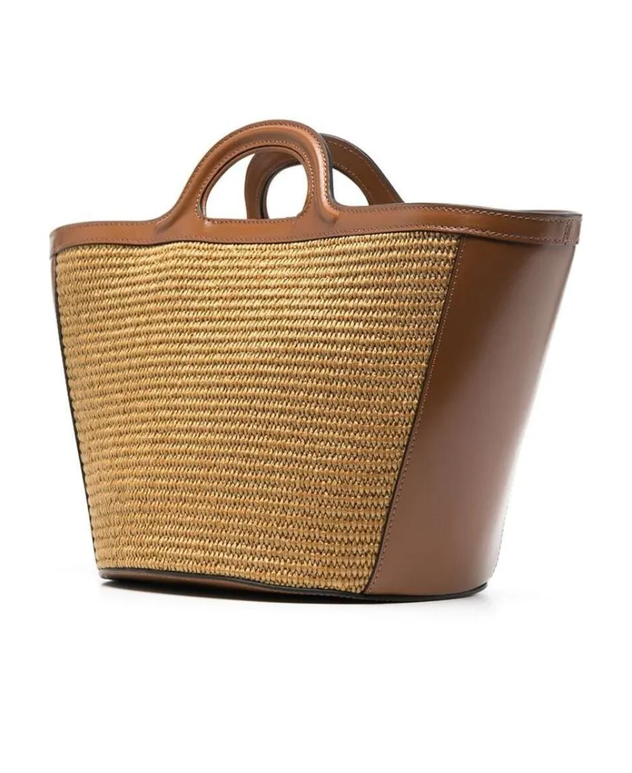 Tropicalia Logo Embroidered Small Tote Bag