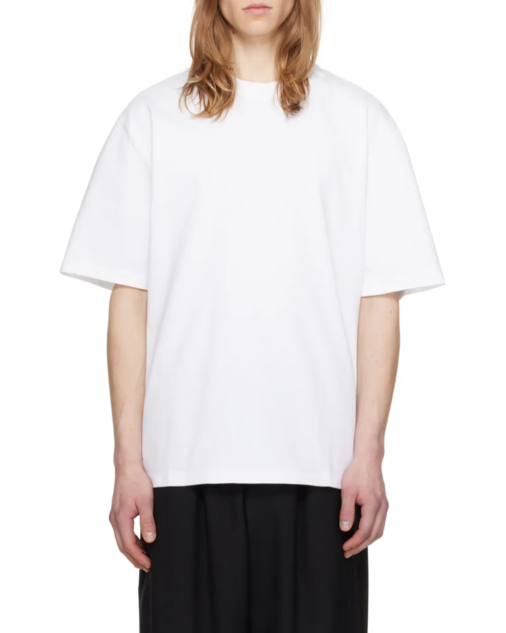 Logo-Patch Crewneck T-Shirt