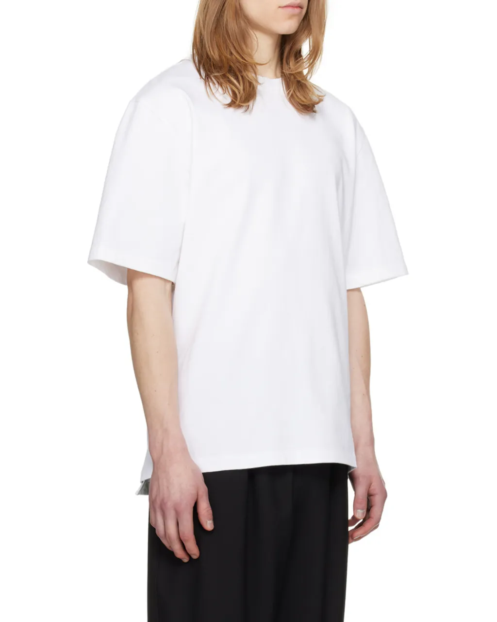 Logo-Patch Crewneck T-Shirt