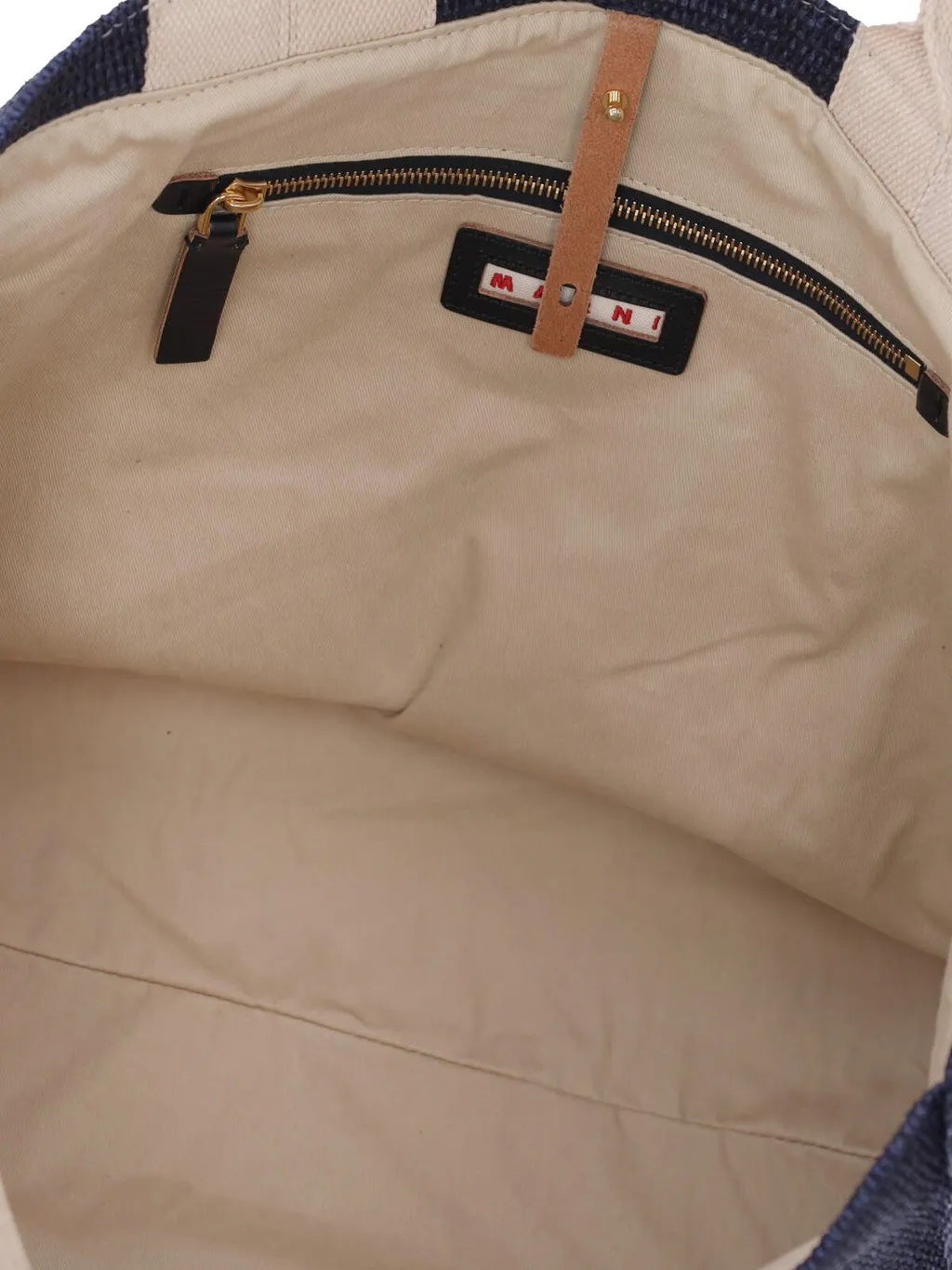 Logo Embroidered Top Handle Bag