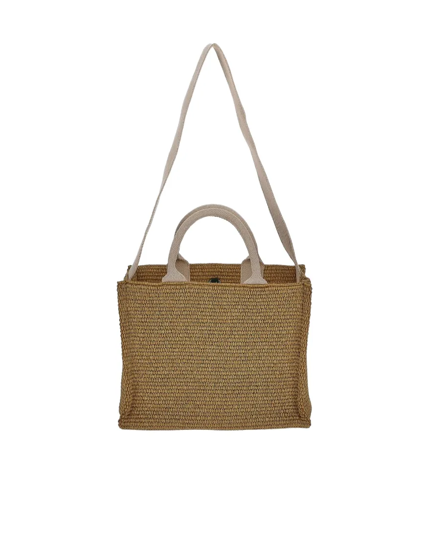 Tropicalia Logo Embroidered Small Tote Bag