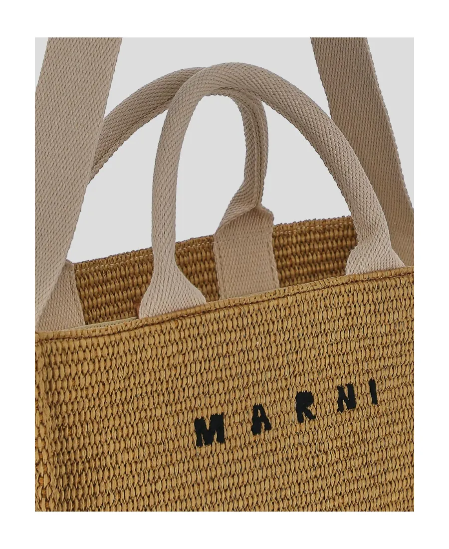 Tropicalia Logo Embroidered Small Tote Bag