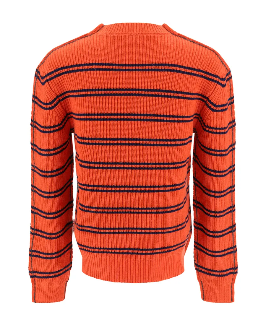 Striped Crewneck Knitted Jumper