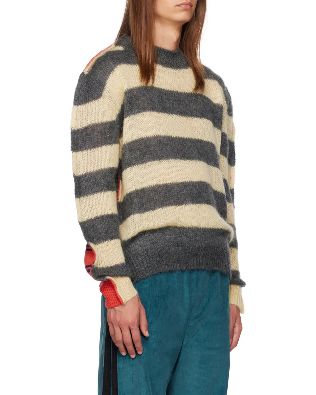Striped Crewneck Knitted Jumper