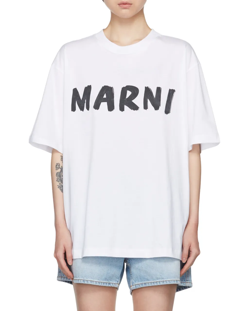 Logo Printed Crewneck T-Shirt