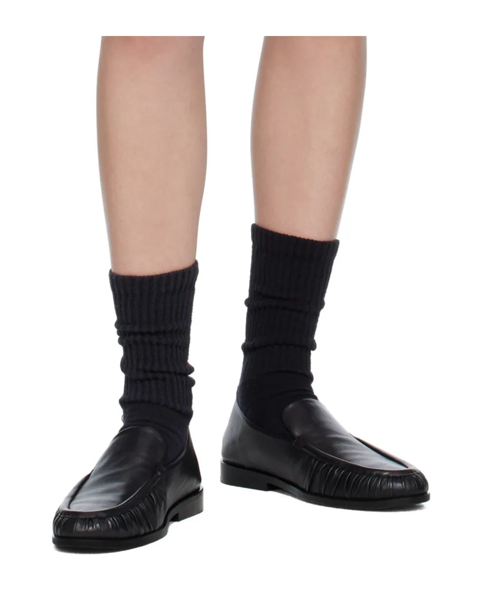 Round Toe Loafers