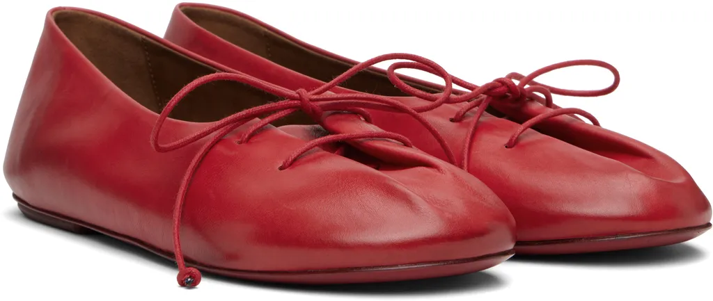 Girella Leather Ballerina Shoes