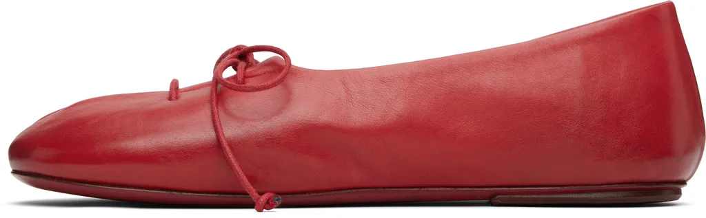 Girella Leather Ballerina Shoes