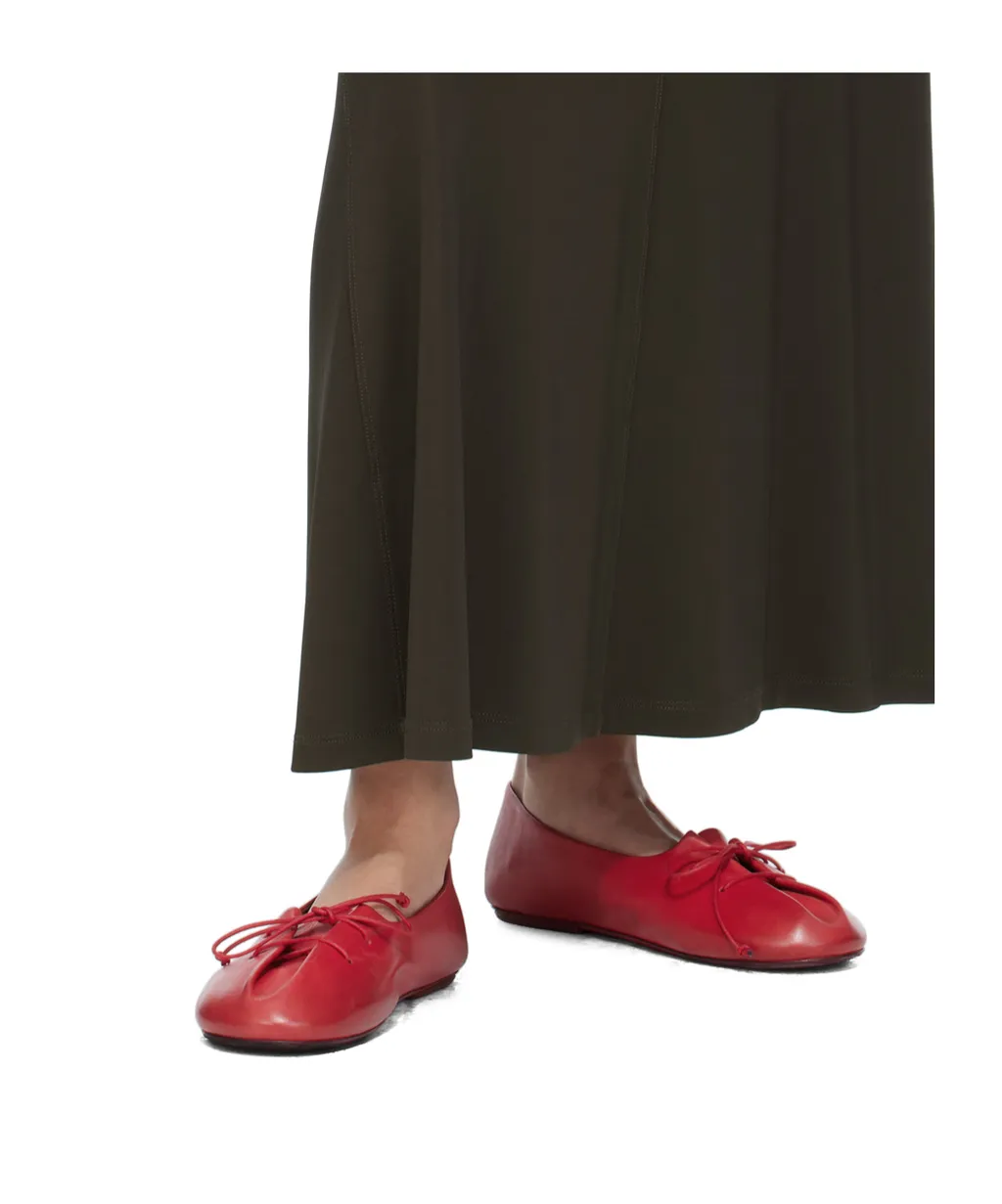 Girella Leather Ballerina Shoes