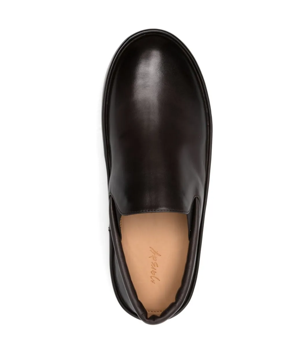 Round Toe Slip-On Loafers