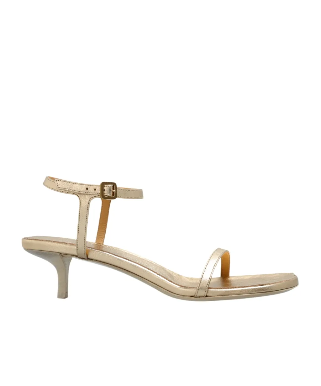 Heeled Buckle-Fastened Sandals