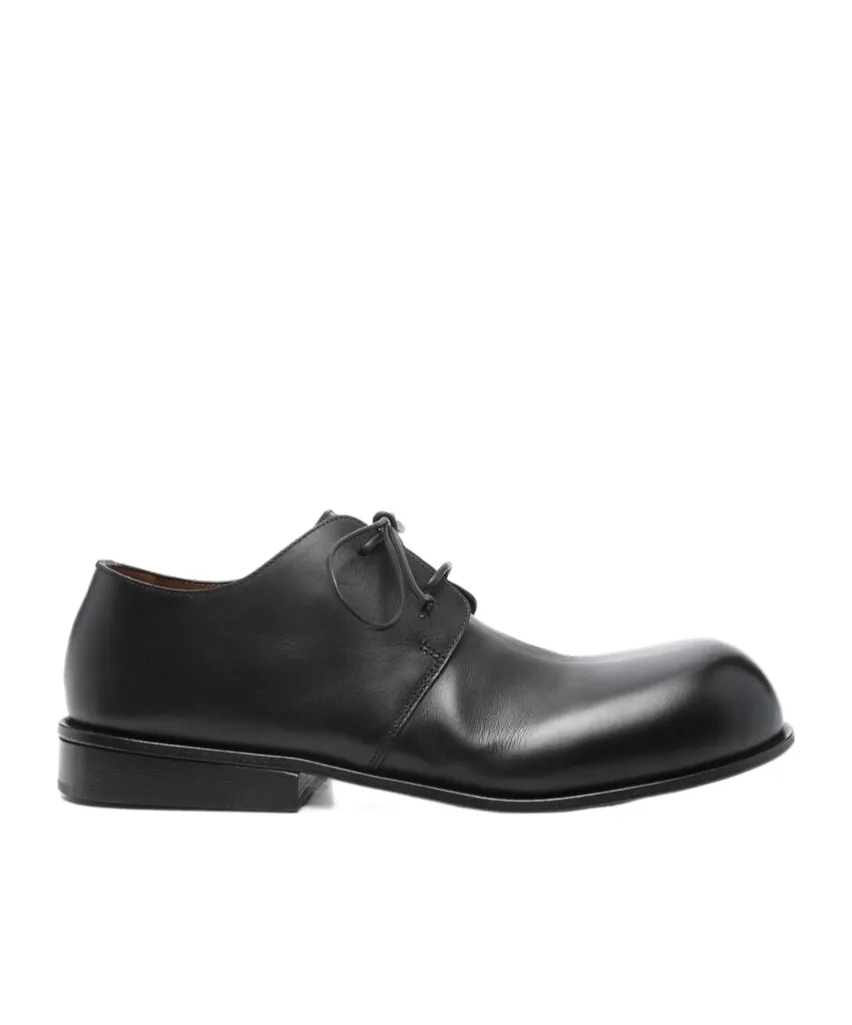 Muso Round Toe Lace-Up Shoes