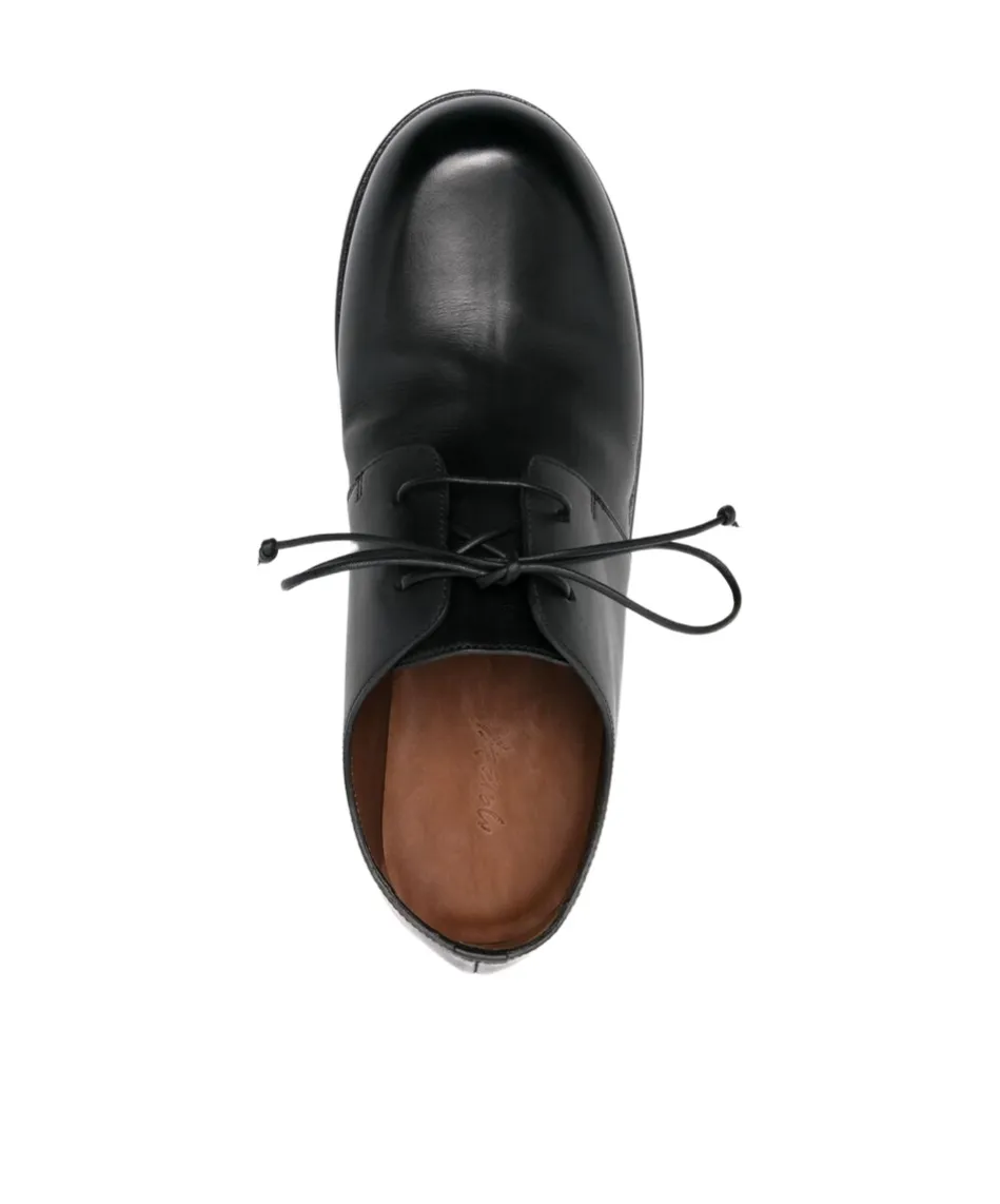 Muso Round Toe Lace-Up Shoes