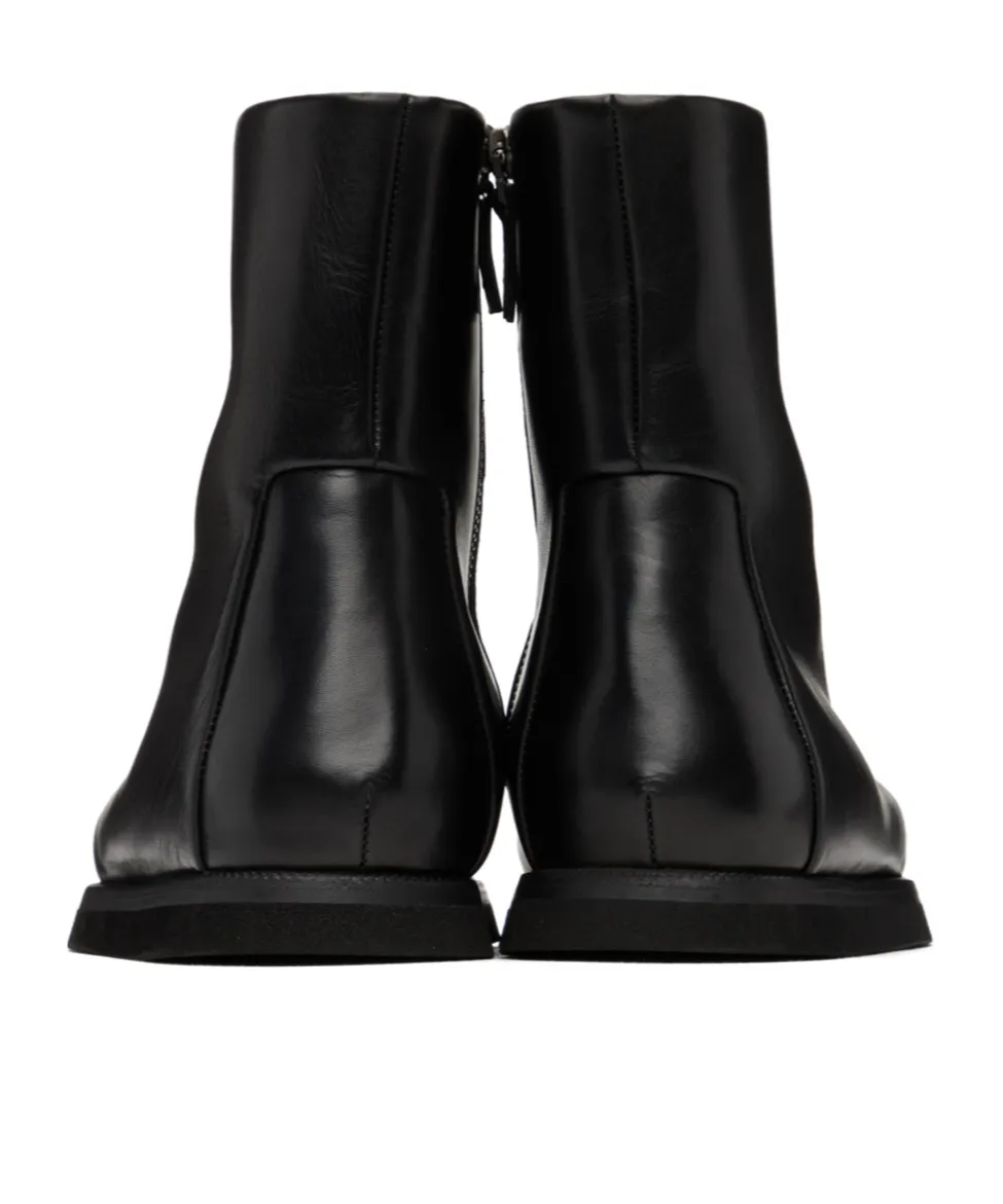 Zipper Ankle Boots