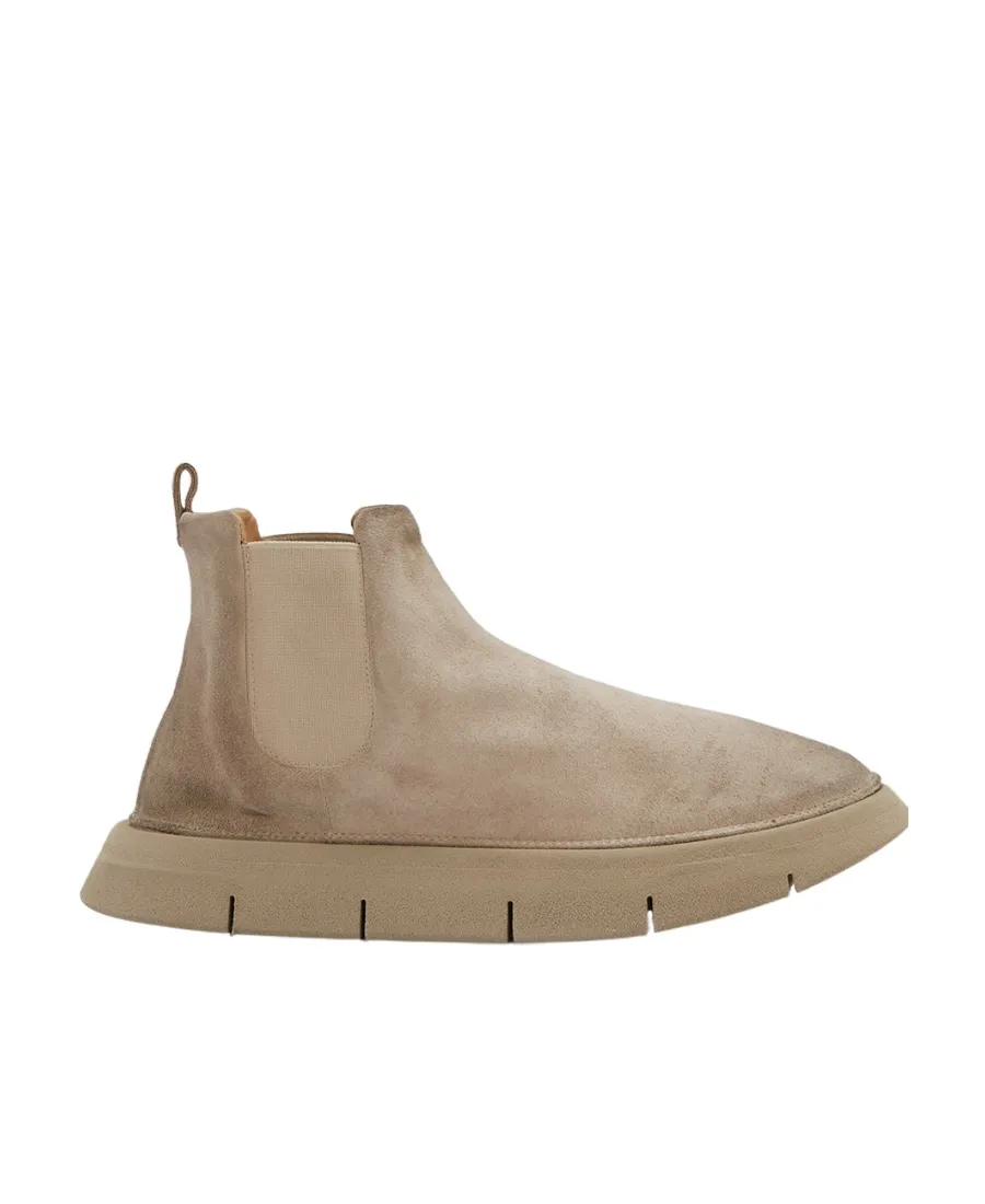 Round Toe Slip-On Boots