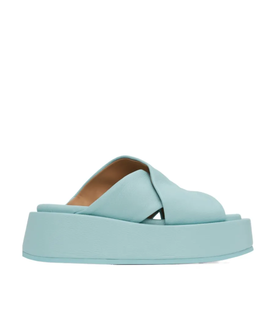 Chunky Platform Slip-On Sandals