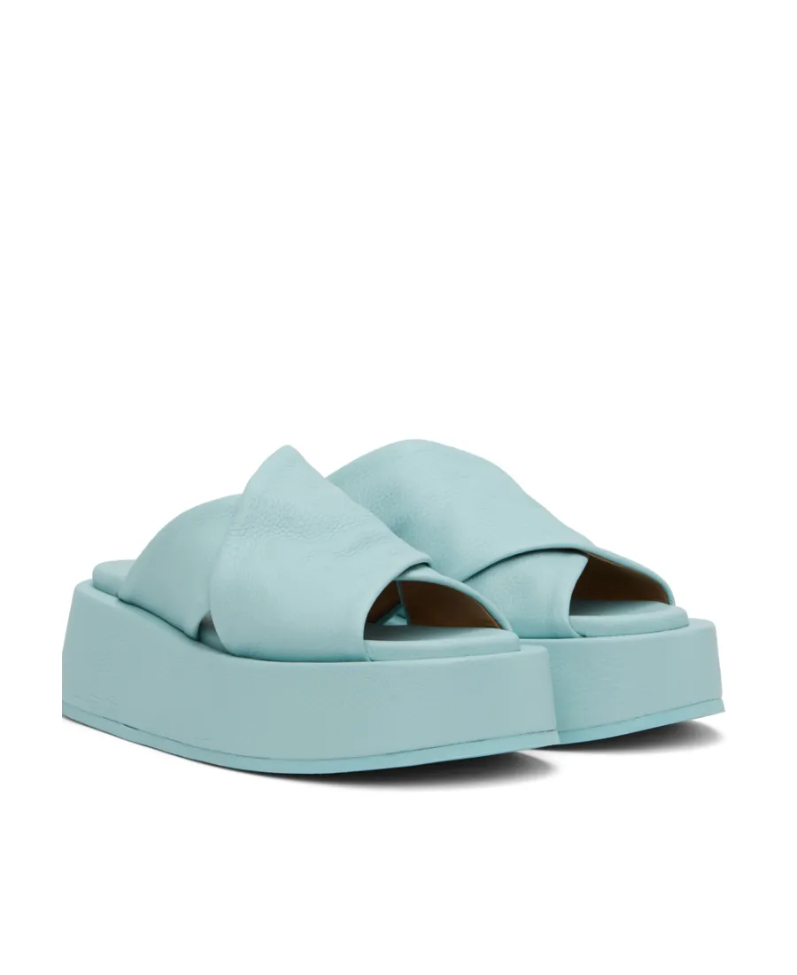 Chunky Platform Slip-On Sandals