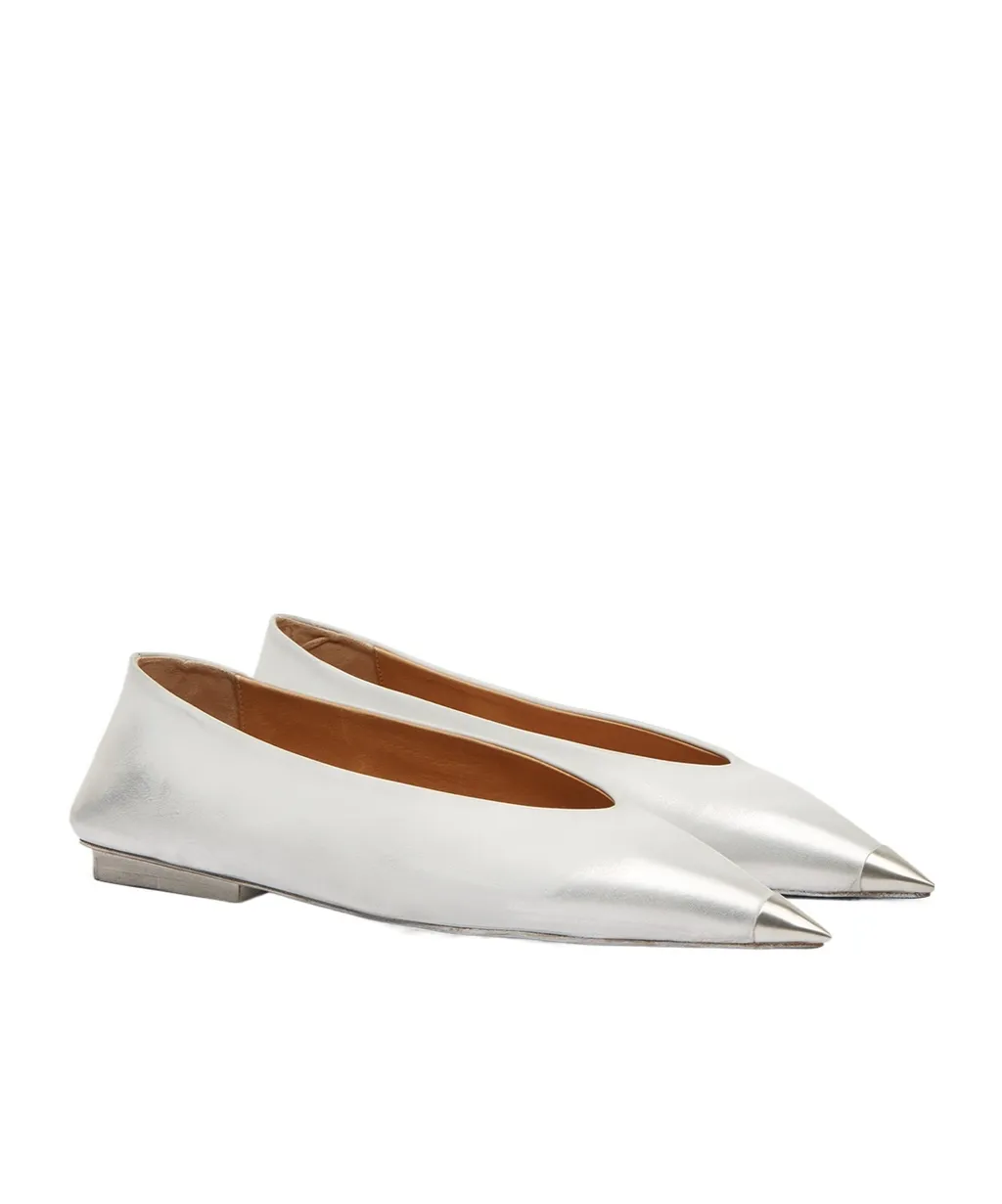 Ago Pointed Toe Ballet Flats