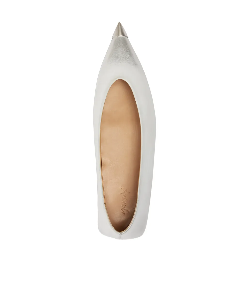 Ago Pointed Toe Ballet Flats