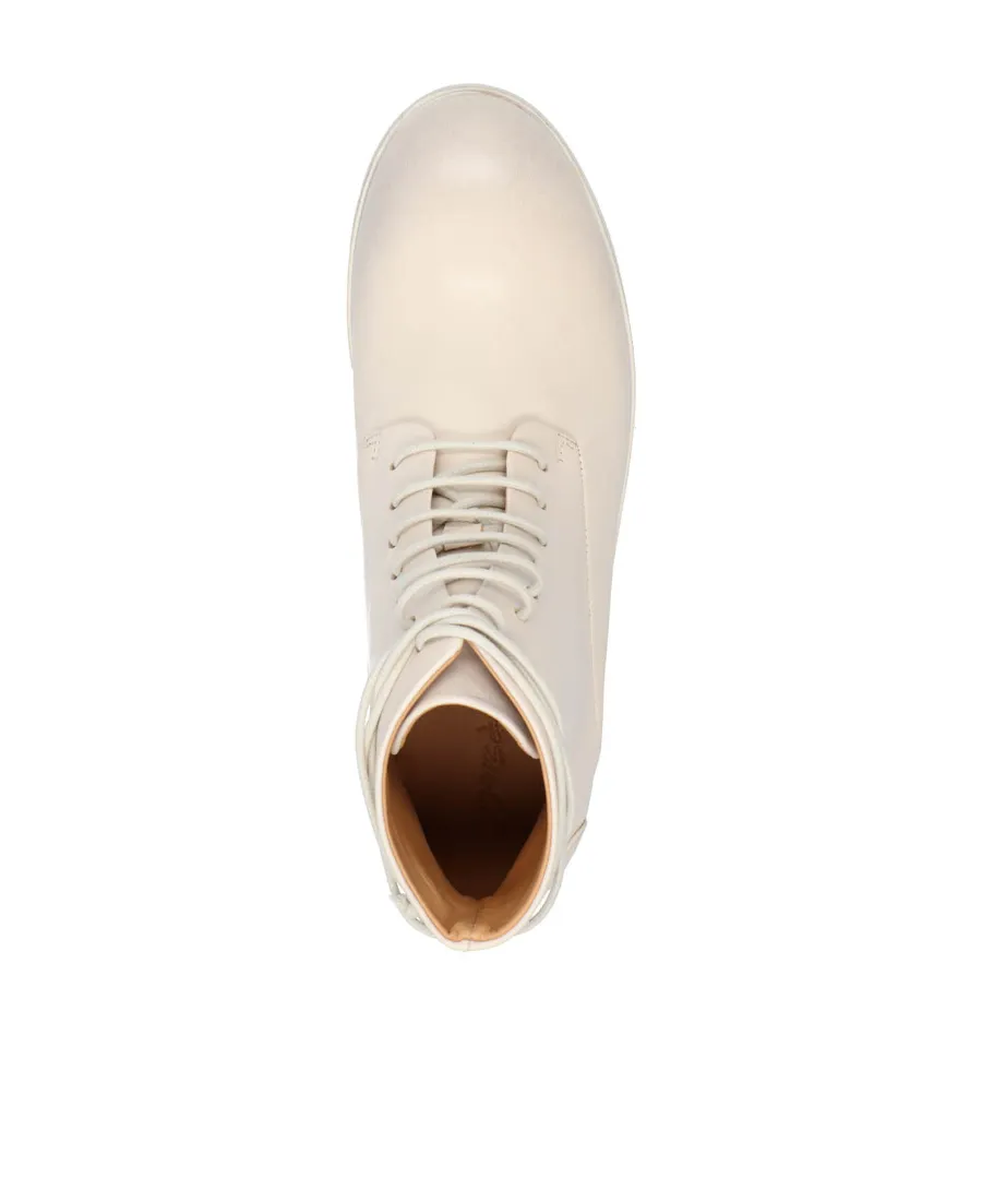 Round-Toe Lace-Up Boots
