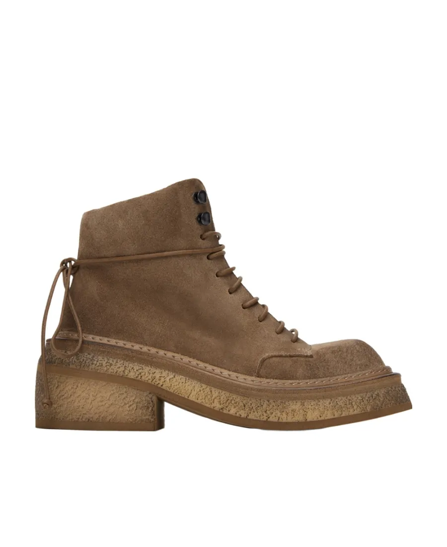 Ankle Lace-Up Fastening Boots