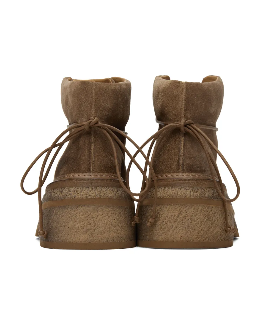 Ankle Lace-Up Fastening Boots