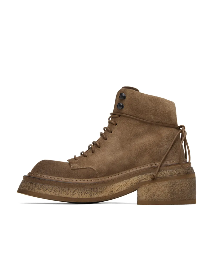 Ankle Lace-Up Fastening Boots