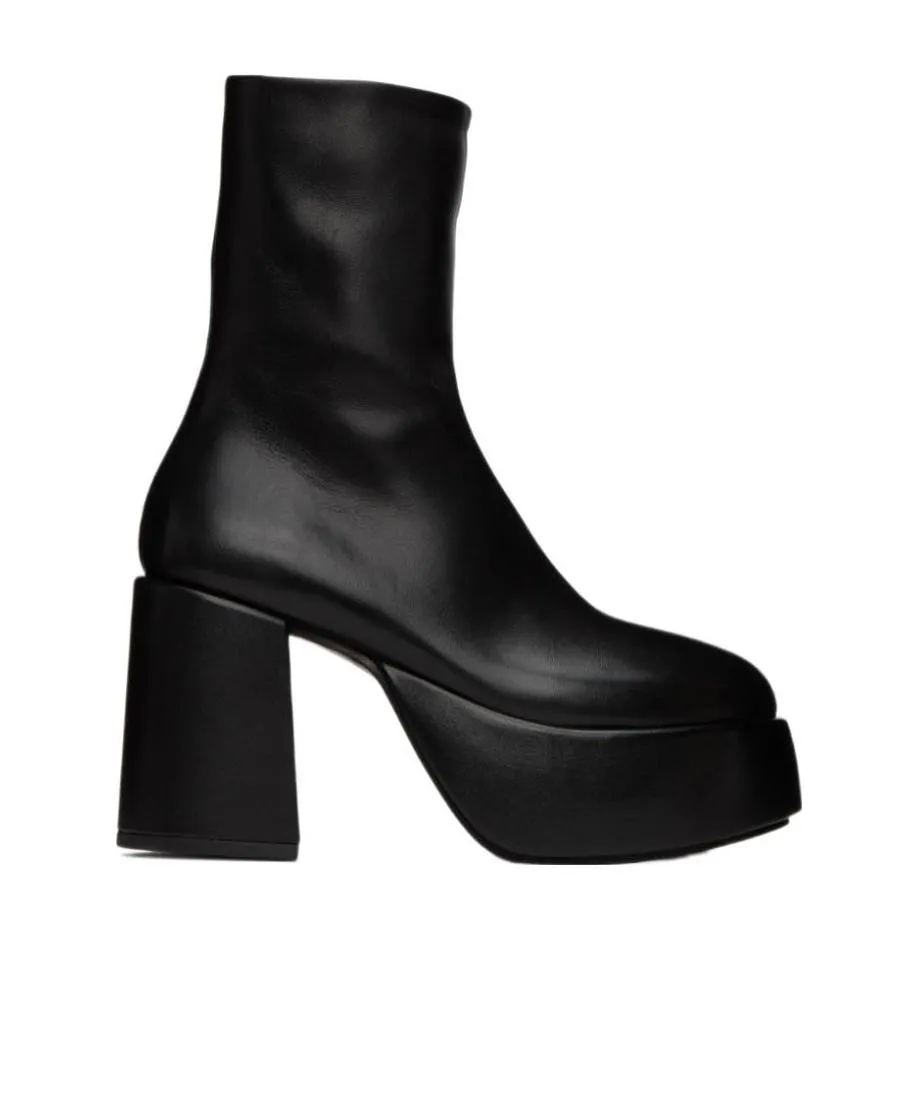 Thick Heeled Short Boots
