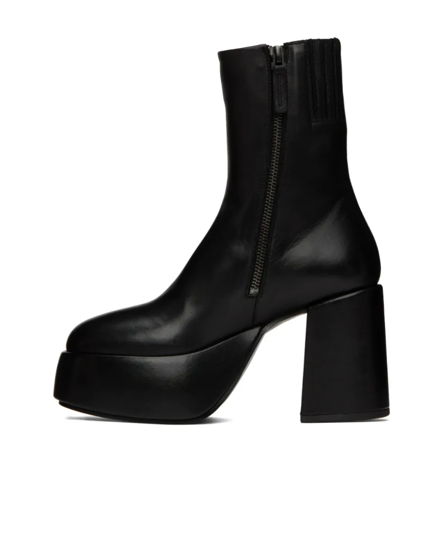 Thick Heeled Short Boots
