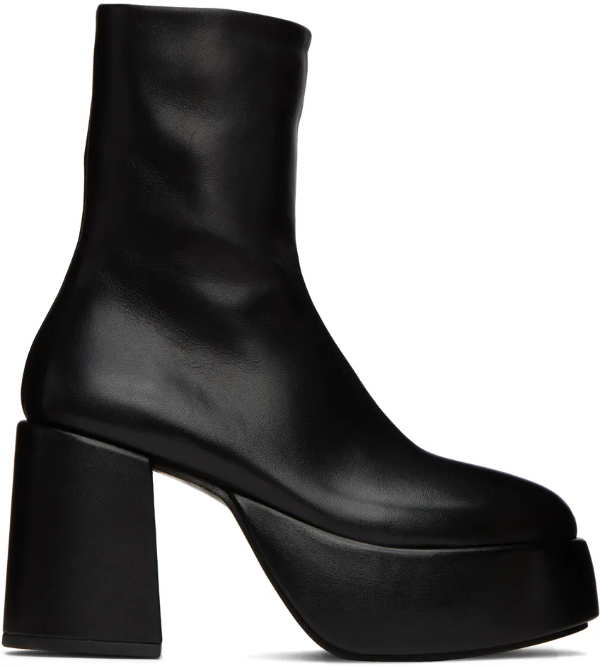 Thick Heeled Short Boots