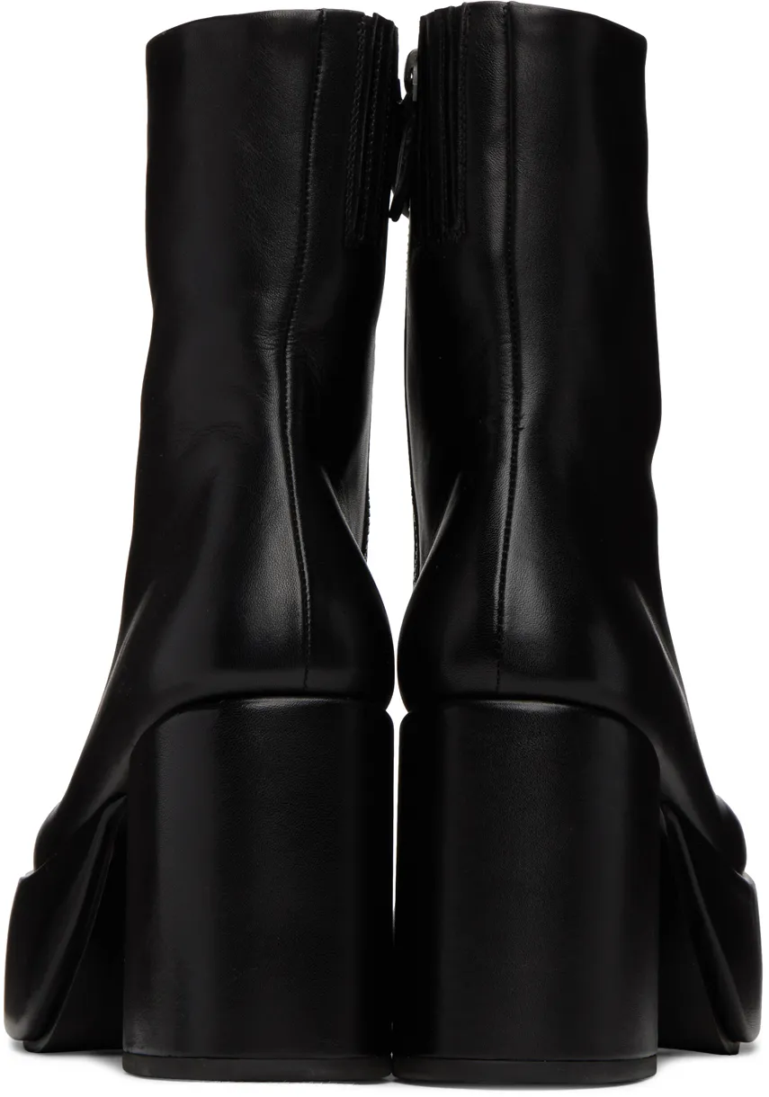 Thick Heeled Short Boots