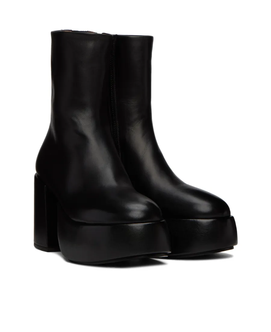 Thick Heeled Short Boots