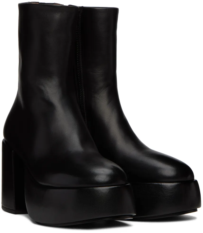 Thick Heeled Short Boots