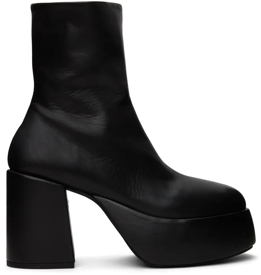 Thick Heeled Short Boots