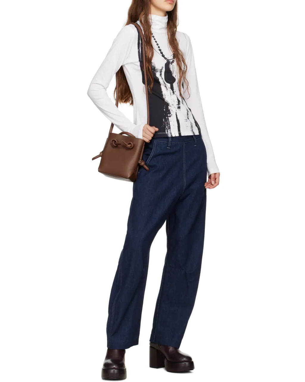 Zipped Round-Toe Boots