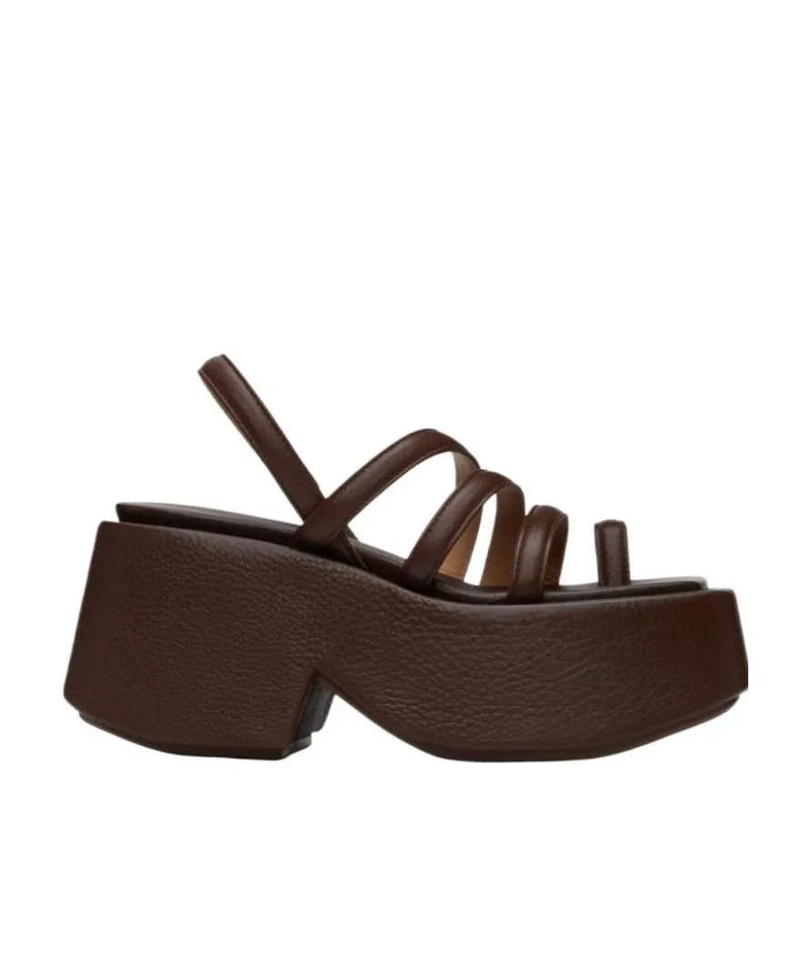 Thick-Soled High-Heeled Sandals