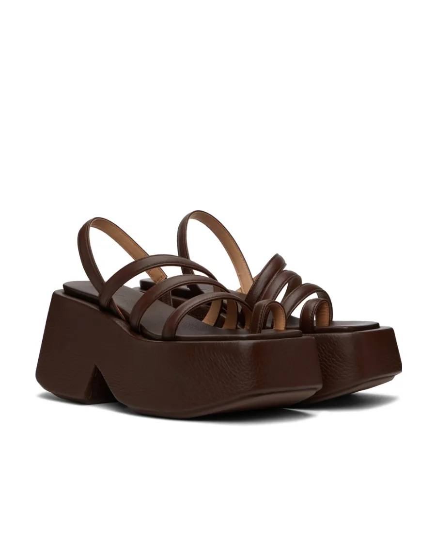Thick-Soled High-Heeled Sandals
