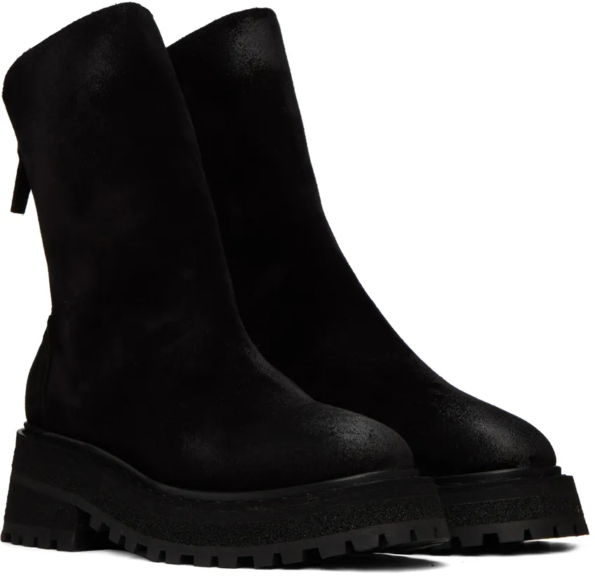 Suede Short Boots