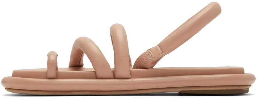 Logo Flat Sandals