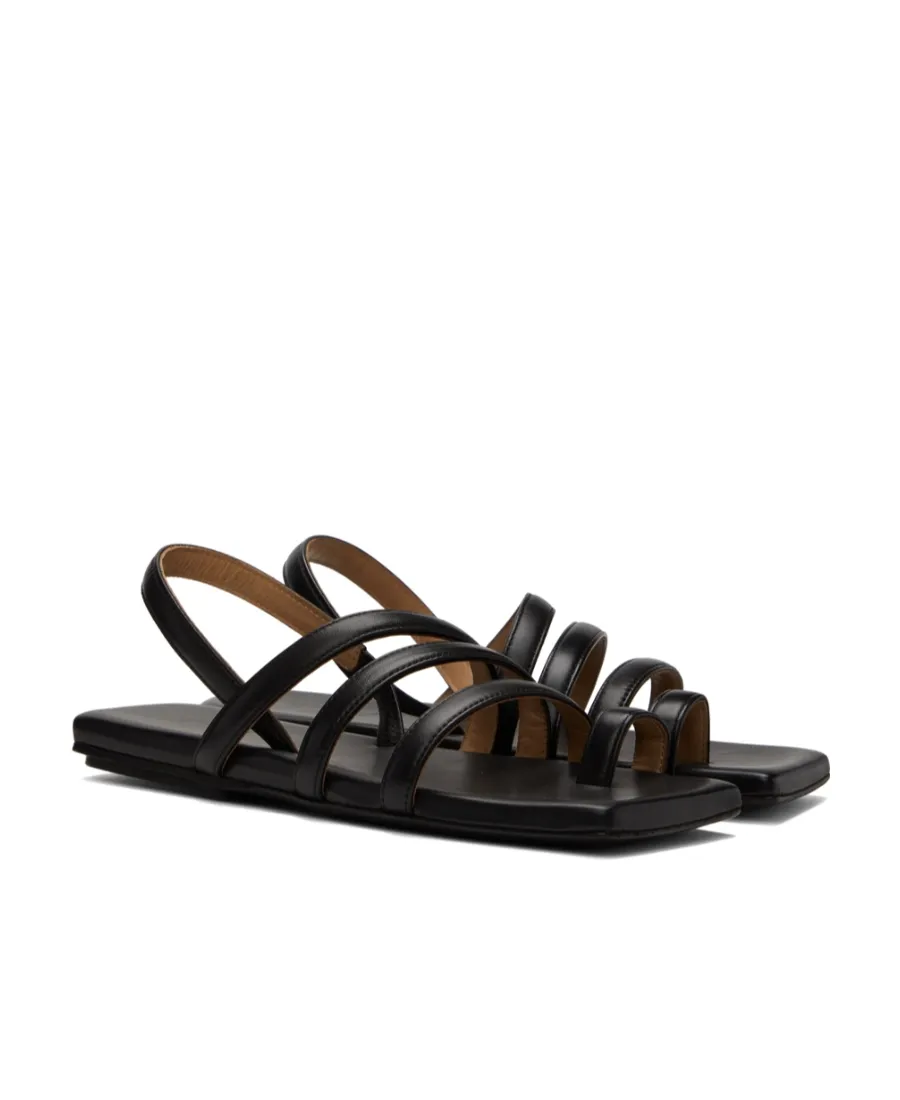 Logo Flat Sandals