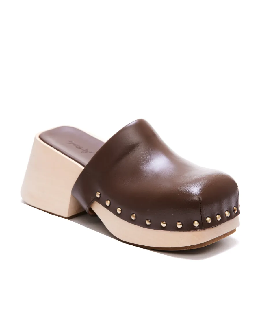Slip-On Square-Toe Clogs