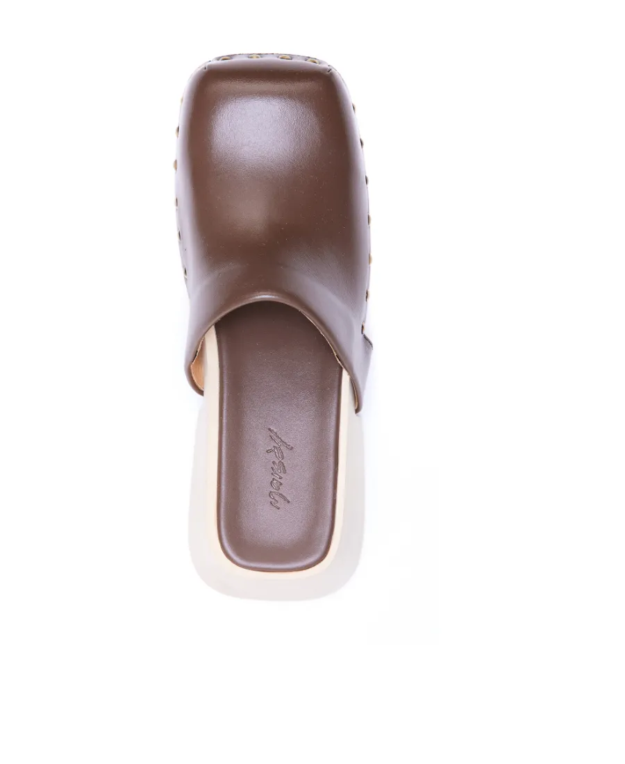 Slip-On Square-Toe Clogs