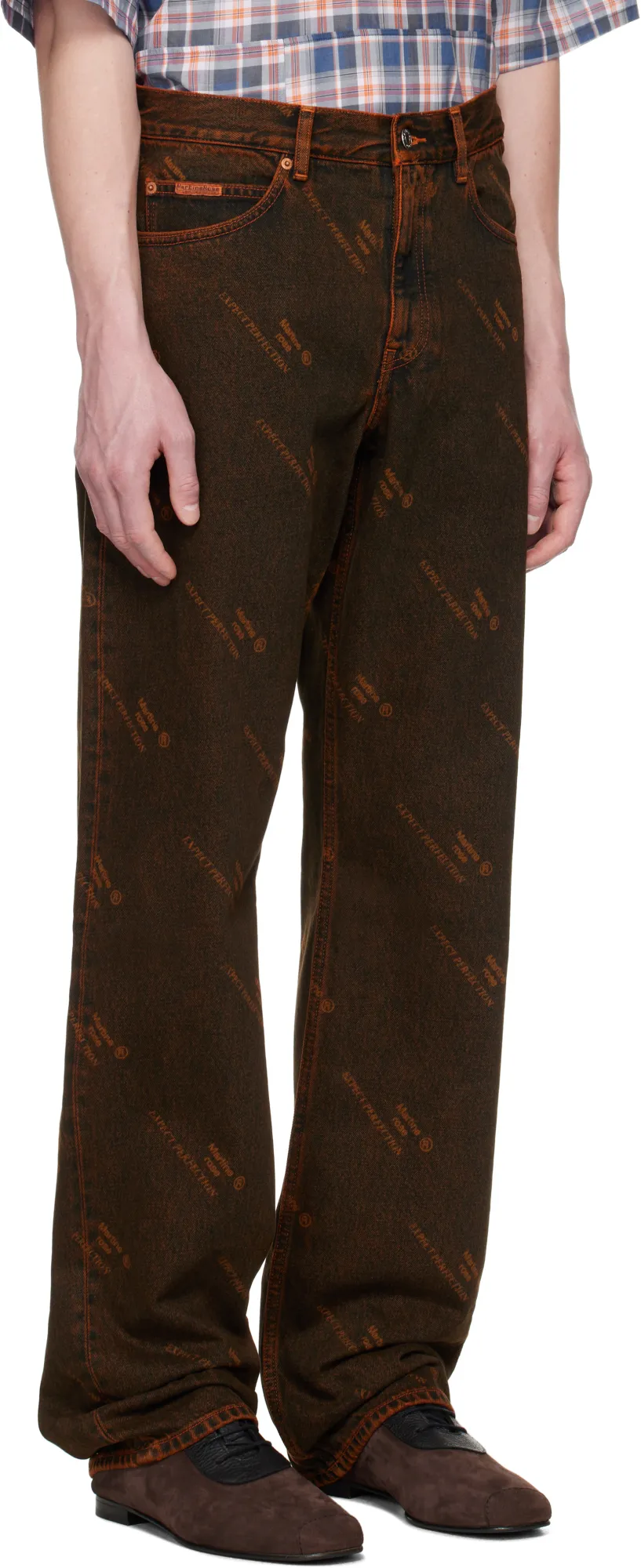 Logo-Print Jeans