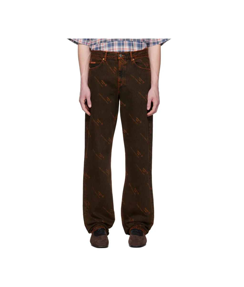 Logo-Print Jeans