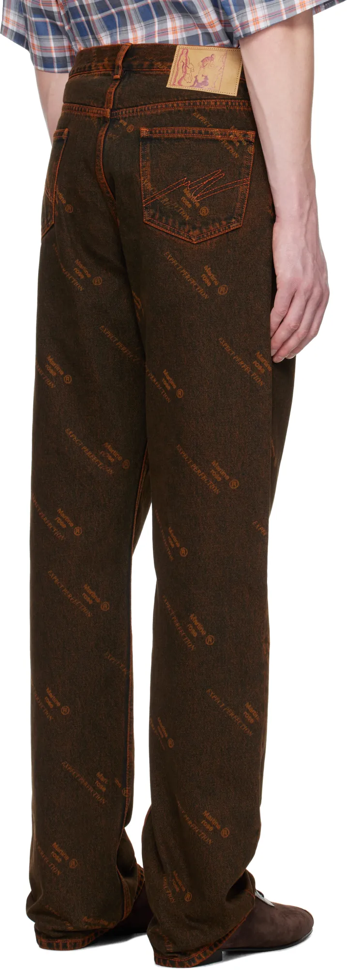 Logo-Print Jeans