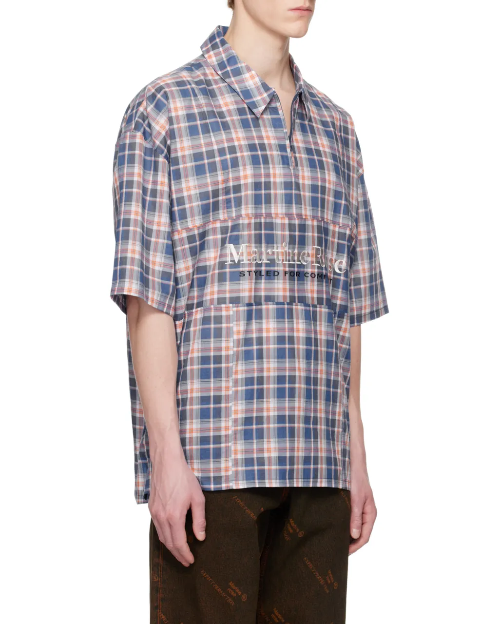 Zip-Up Polo Shirt
