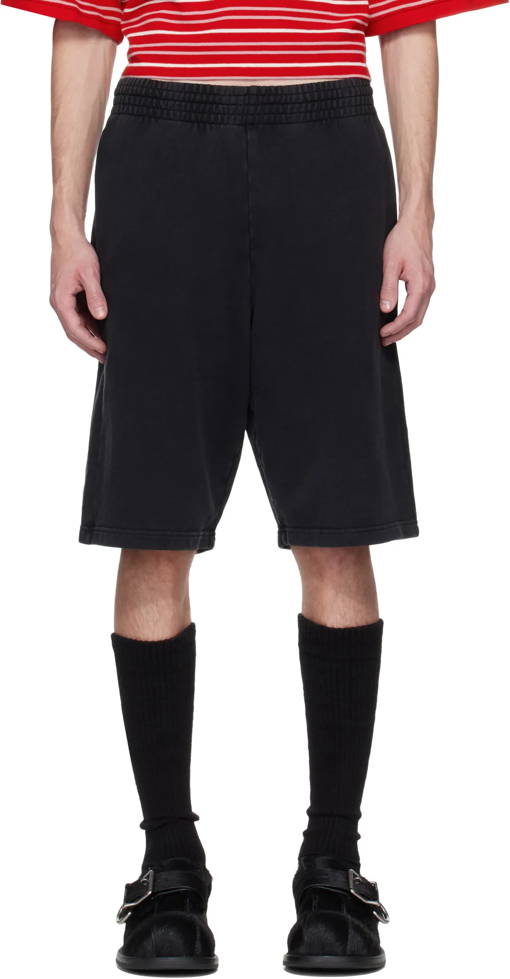 Elastic Waist Shorts