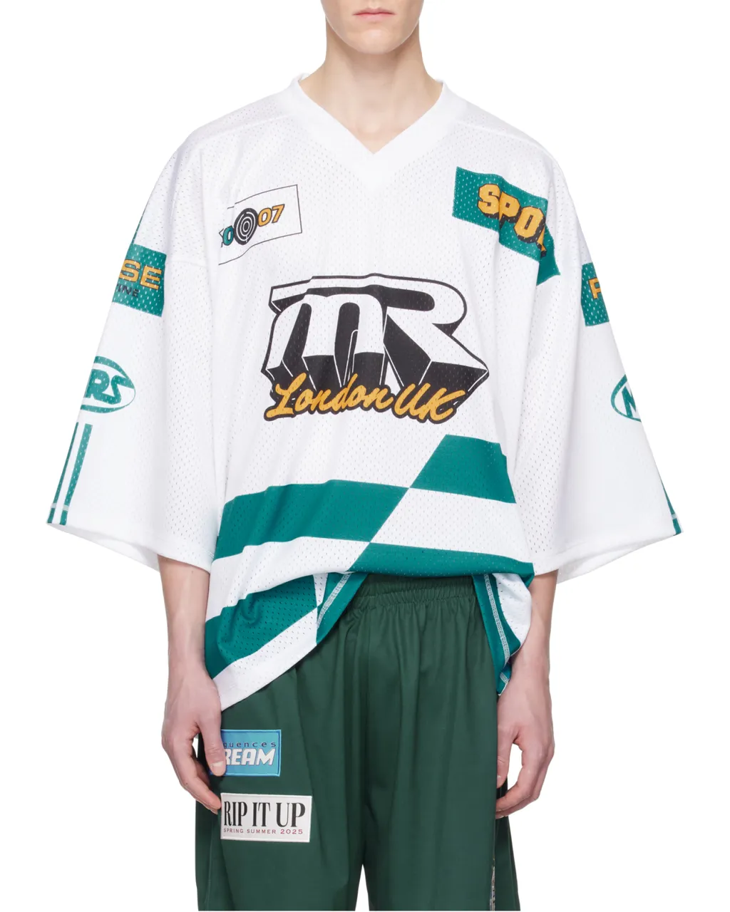 Oversized Football Top