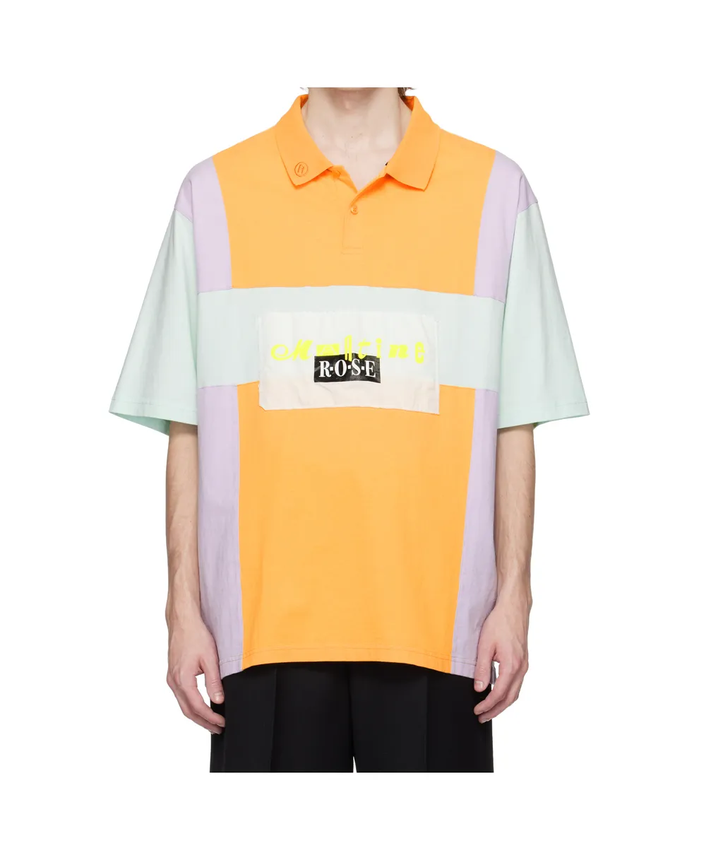 Oversized Panelled Polo